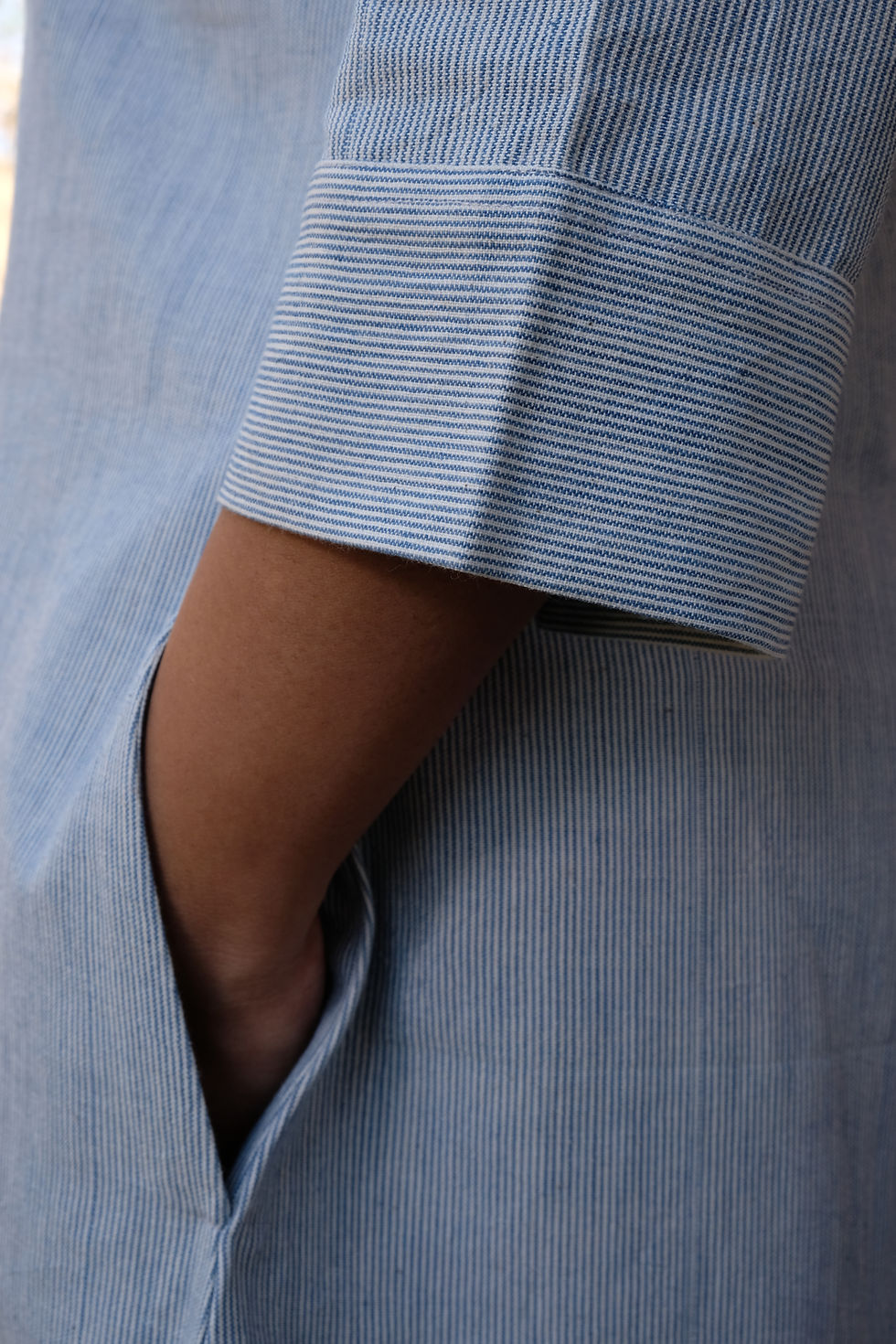 Thumbnail: Indigo Patchwork Tunic
