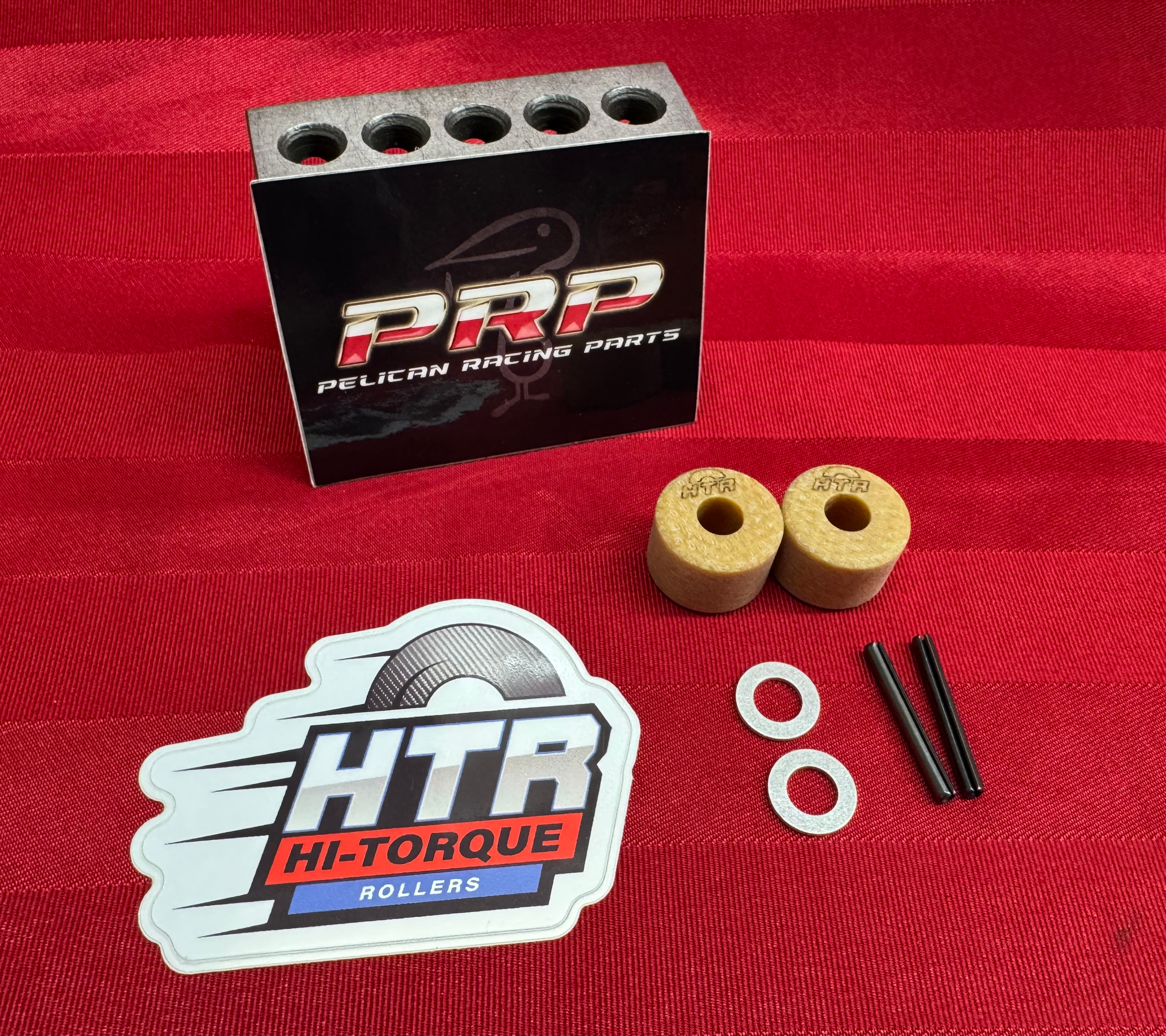 HTR “Bulletproof” Secondary Clutch Roller Kit (2) for Can-Am QRS clutch