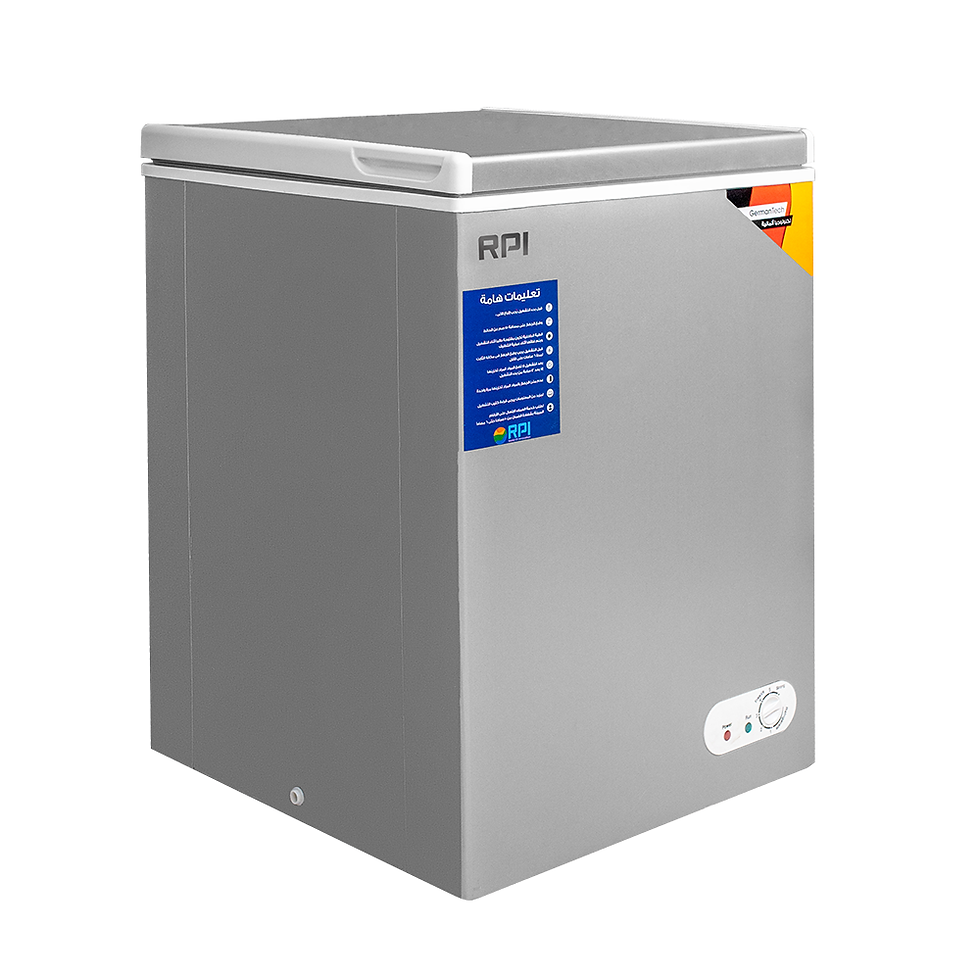 الصورة المصغرة: ديب فريزر أفقي RPI موديل 200 لتر سلفر