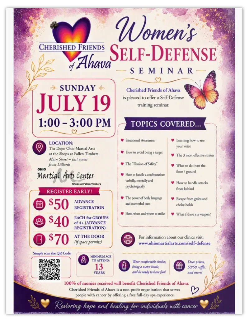 Women's Self Defense Seminar