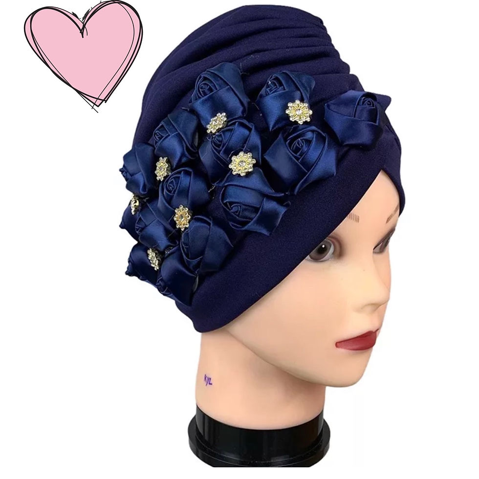 Thumbnail: Blinging Tulips Turban