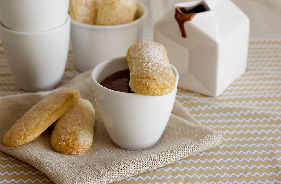 melindros con chocolate