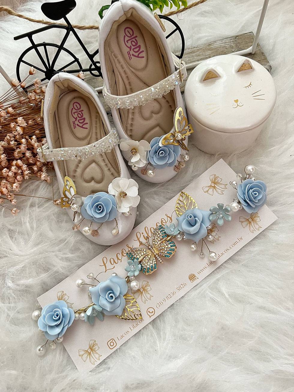 Miniatura: Tiara + Sapato 
