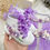 Miniatura: Sapato infantil tema Jardim Encantado na cor lilas
