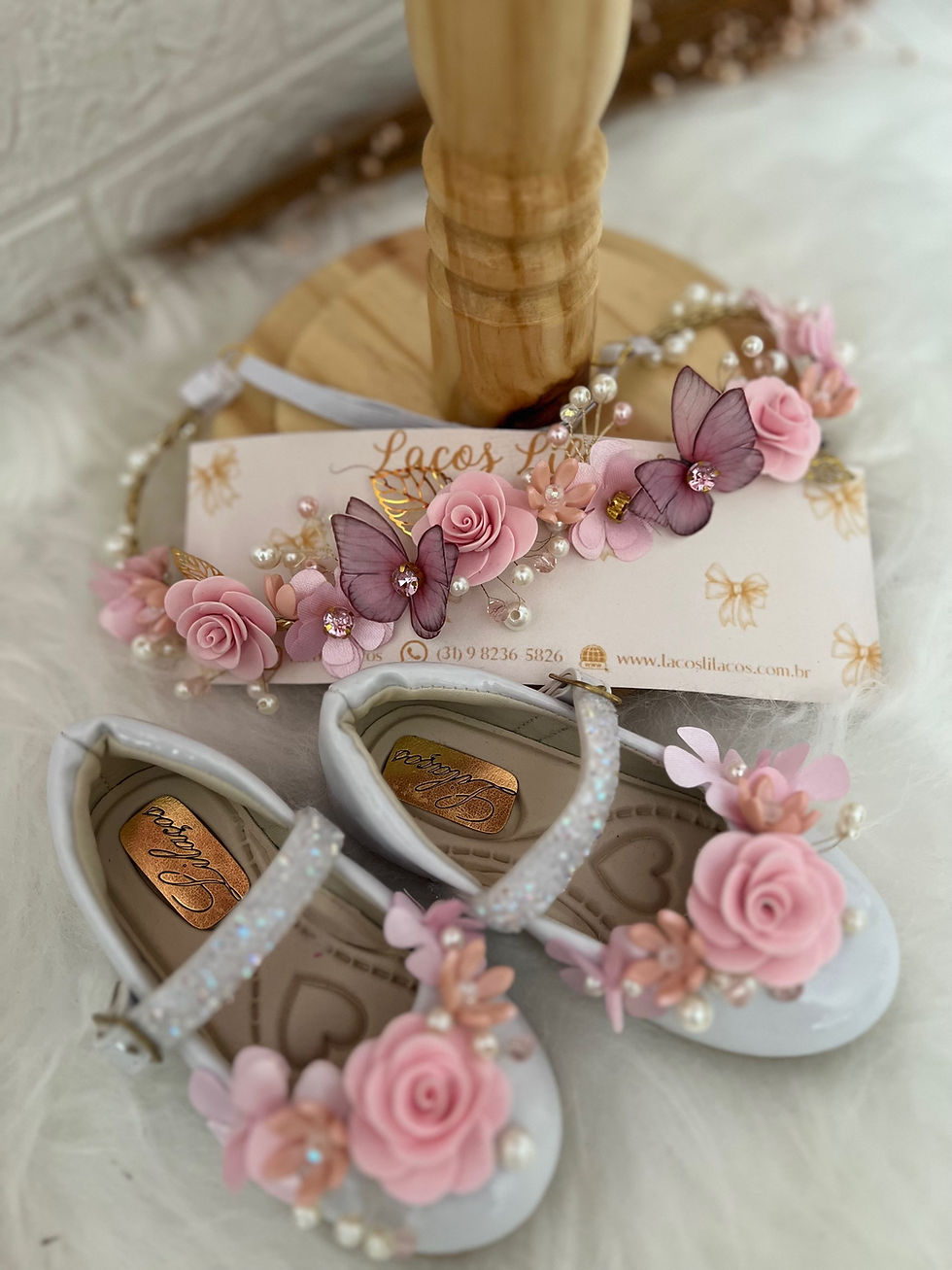 Miniatura: Tiara +Sapato 
