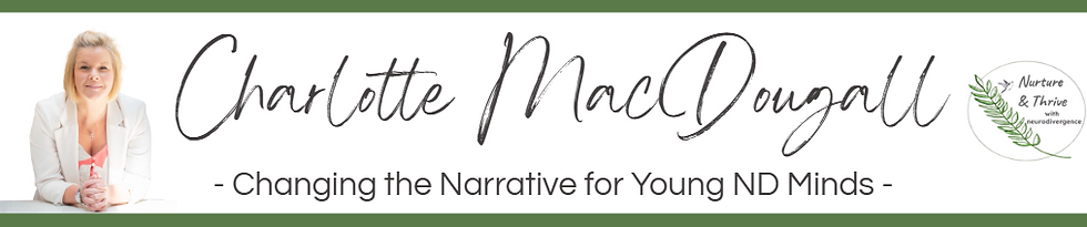 Charlotte MacDougall, Neurodivegence Specialist, Former School Leader & Founder of Nurture & Thrive