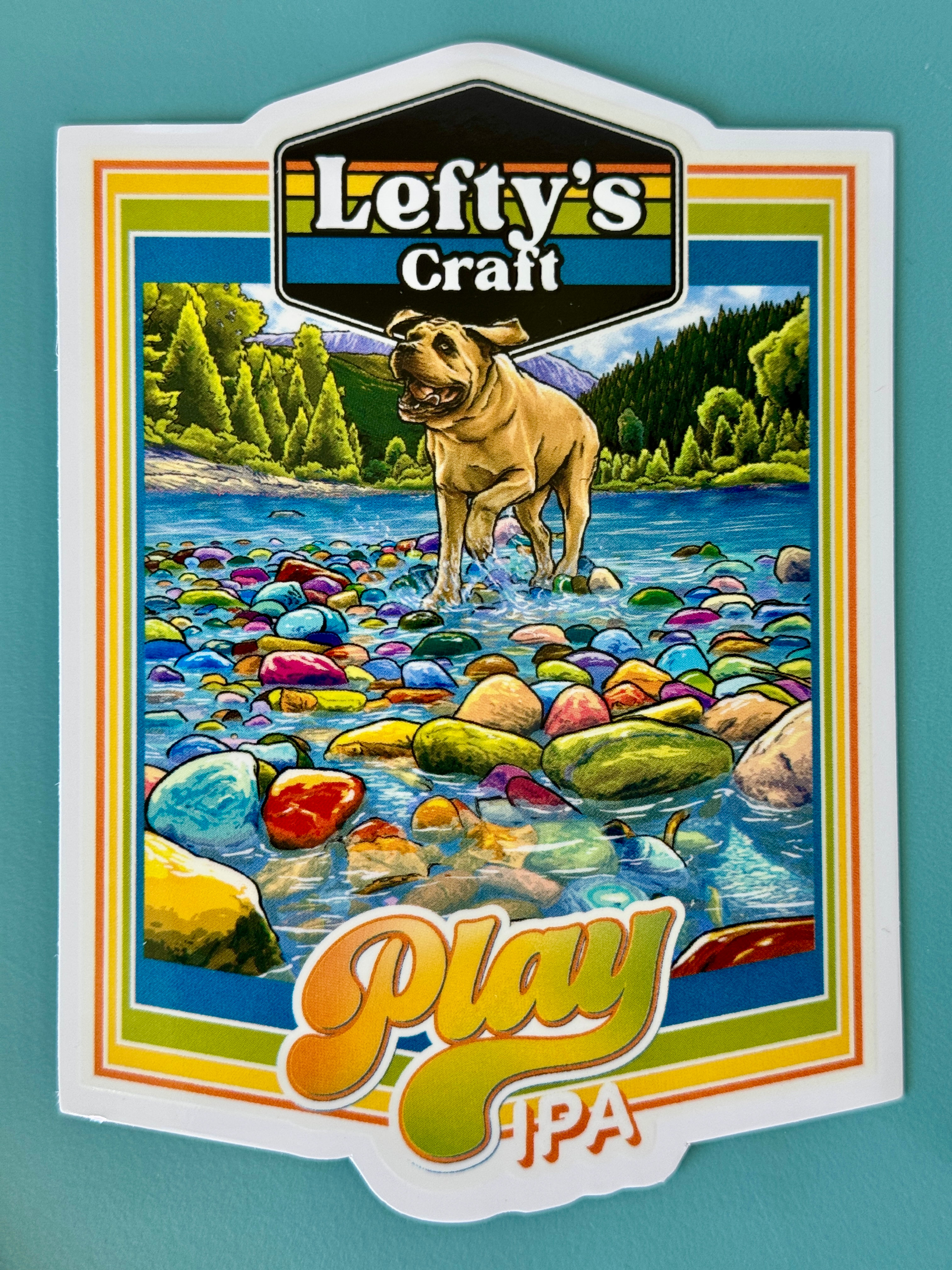 Play IPA Sticker - large