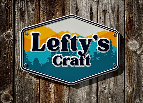 AI_Product_Images Tin Wall Sign - Lefty_s logo 49e6ae5a-0e4d-4747-aa03-962dbab2d2da.jpg