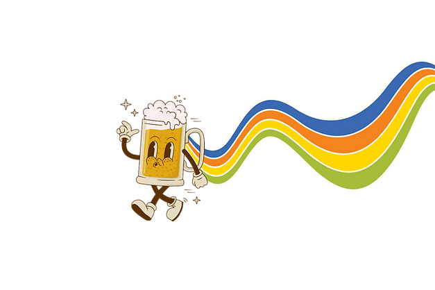 retro beer man wavy lines FRONT ROW SEATS IPA.png