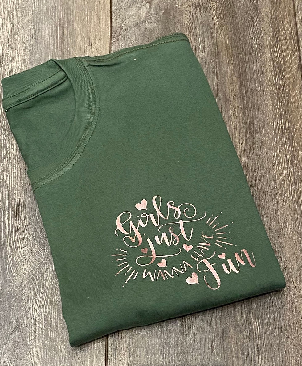 Thumbnail: Girls Just Wanna Have Fun Tee