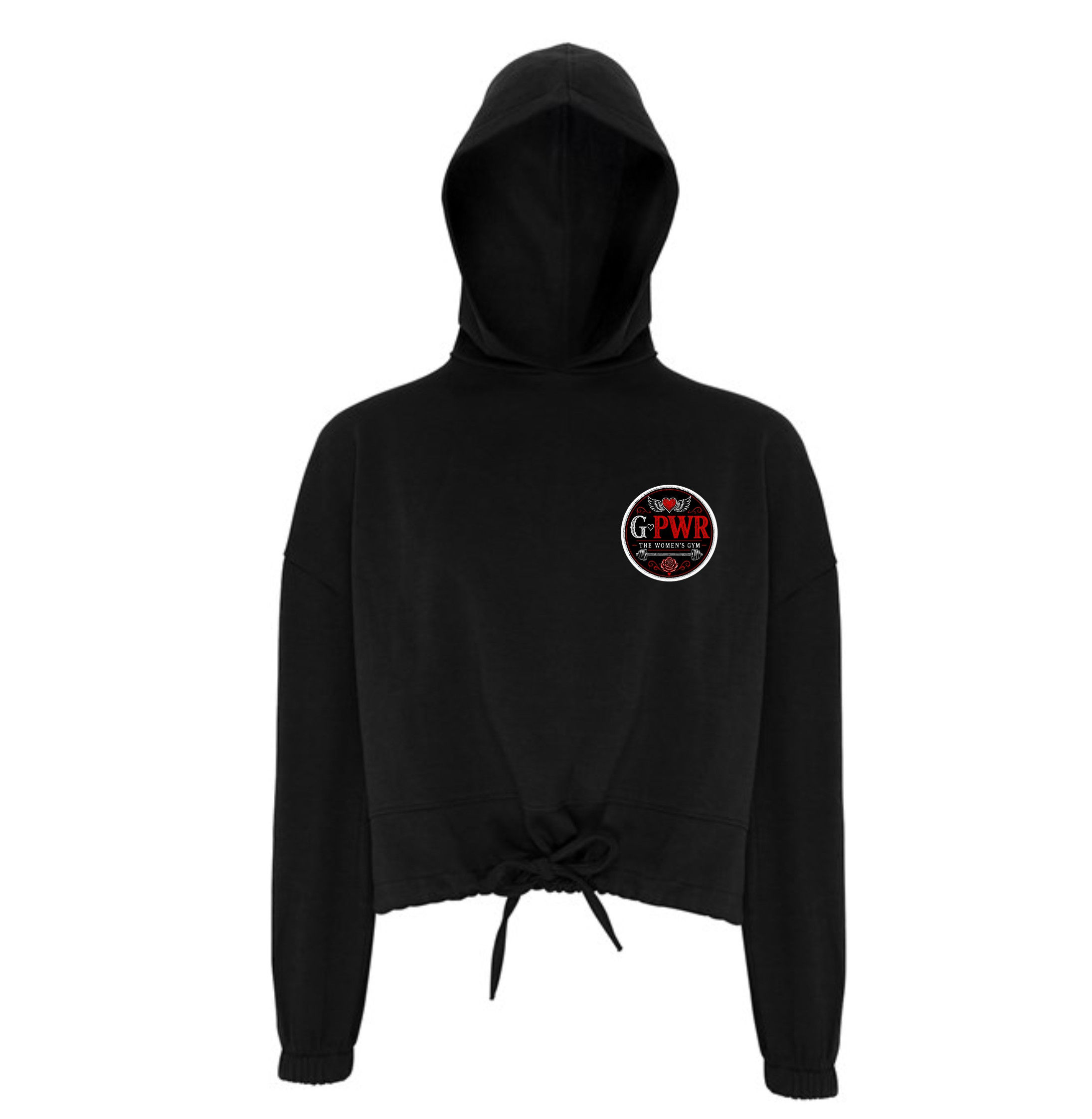 GPWR Cropped Oversized Hoodie