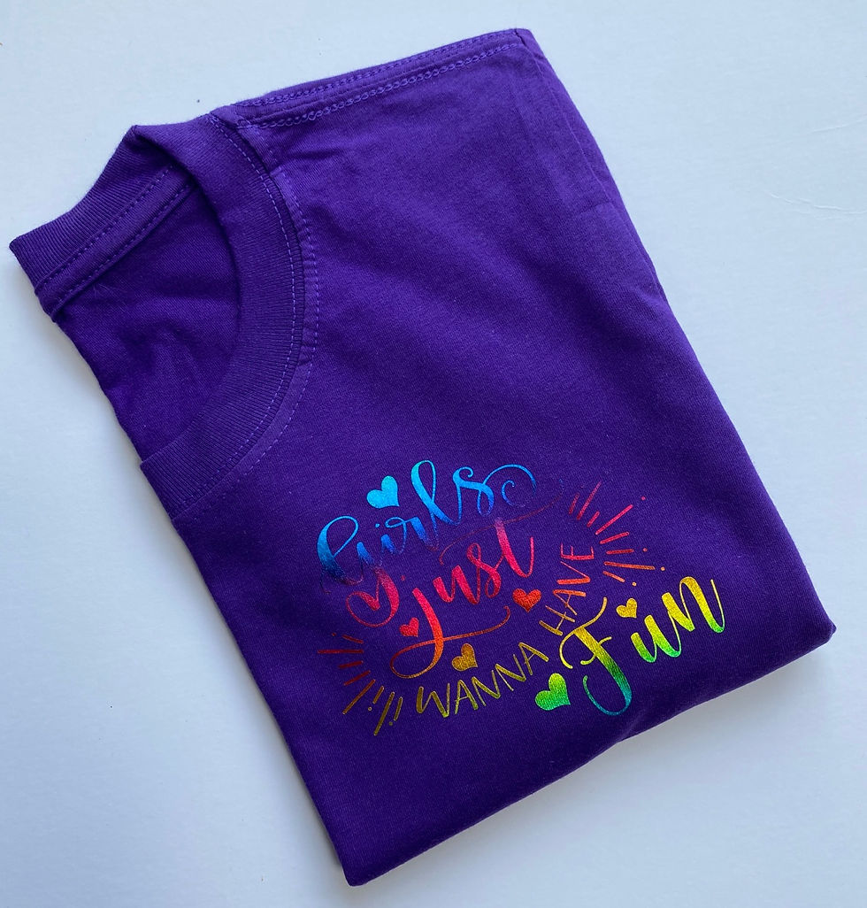 Thumbnail: Girls Just Wanna Have Fun Tee