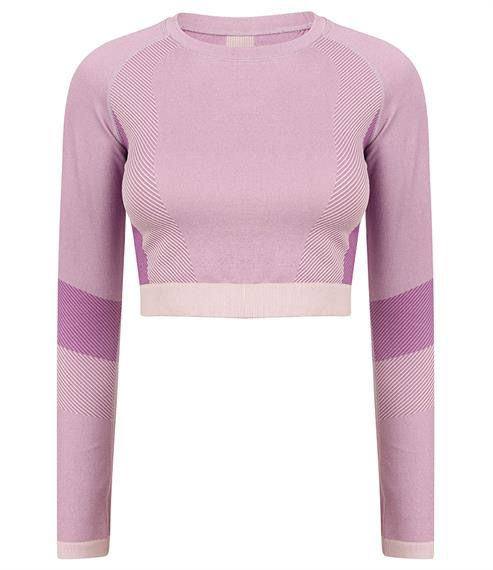Thumbnail: Seamless Panelled Long Sleeved Top