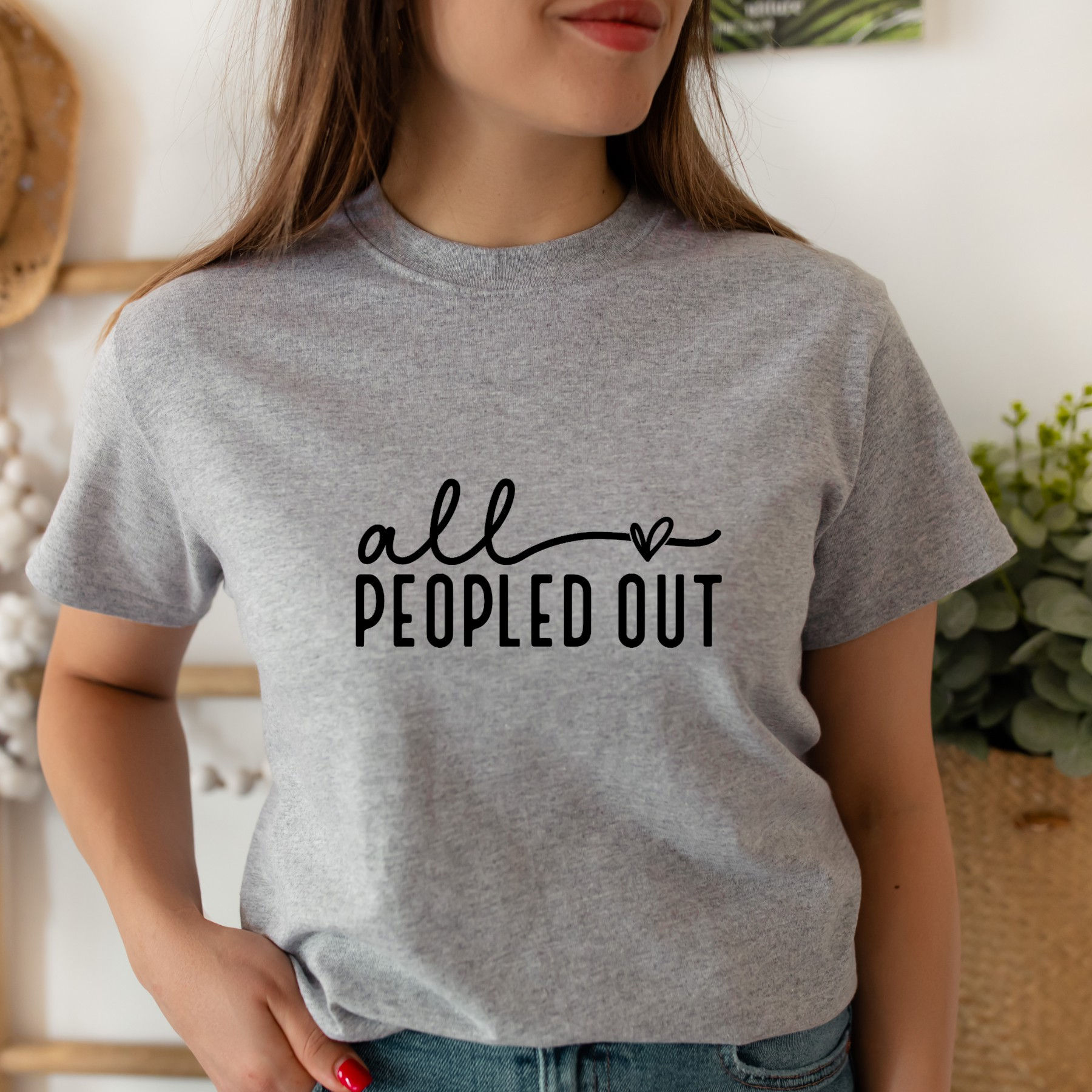 All Peopled Out Tee