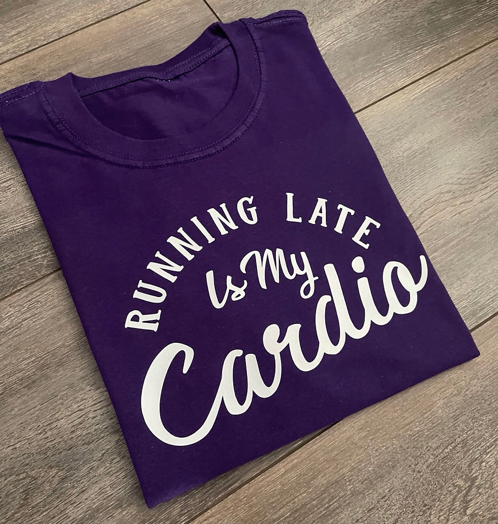 Thumbnail: Running Late Tee