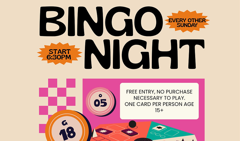 BINGO NIGHT!