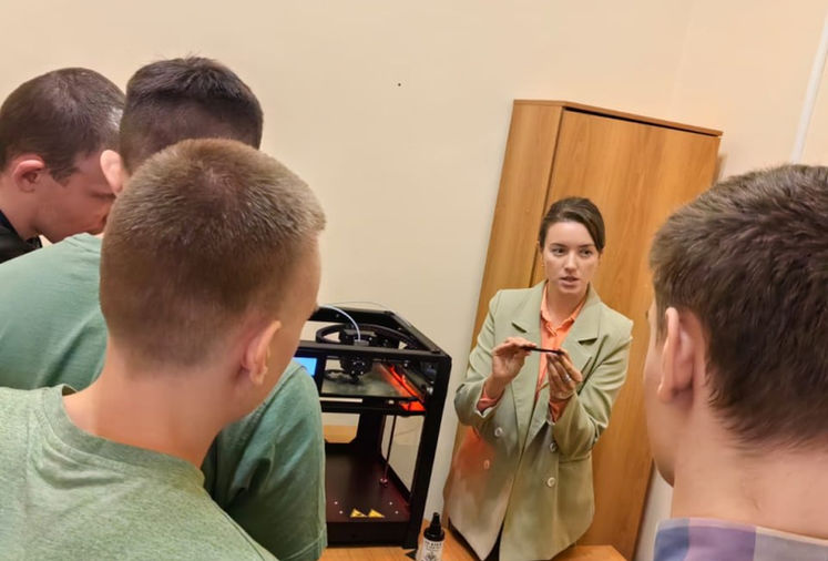 СЛУШАТЕЛИ ЦИФРОВОЙ КАФЕДРЫ ТИМИРЯЗЕВКИ ОСВАИВАЮТ ТЕХНОЛОГИИ 3D-ПЕЧАТИ