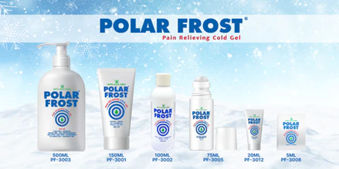 A range of Polar Frost products