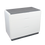 Thumbnail: A white Drawer with Gray top (3 layer)
