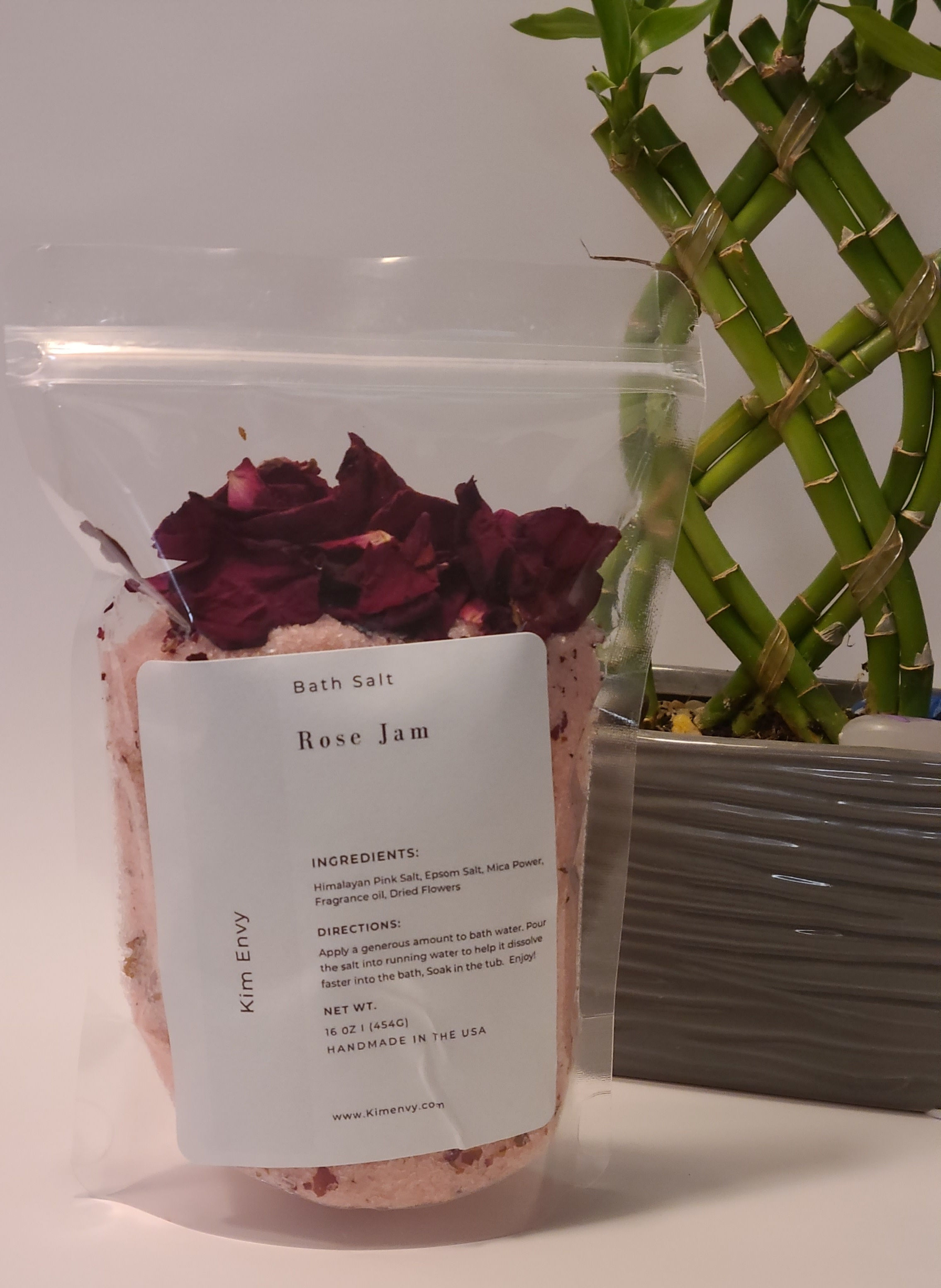 Rose Jam Bath Salt-1 pound