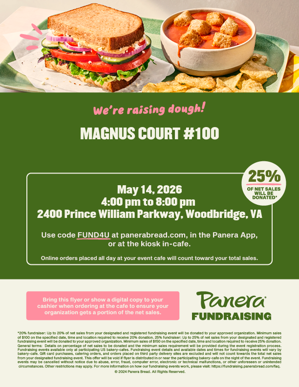 Panera Scholarship Fundraiser