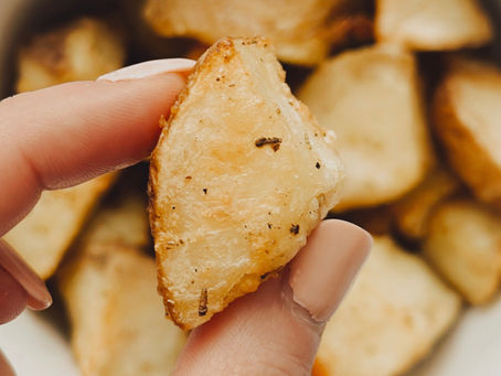 Crispiest-Rosemary Garlic Potatoes