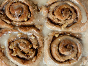 Gluten Free Banana Bread Cinnamon Rolls