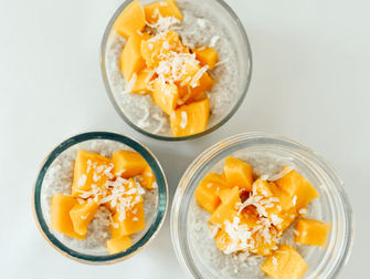 Coconut-Mango Chia Pudding