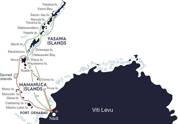 Fiji Cruise Plan