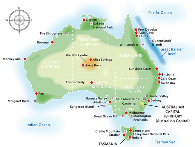 Australia Map