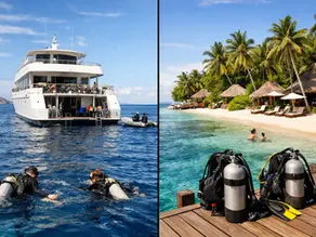 Liveaboard or Dive Resort Better for You?