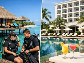 All Inclusive Dive Resort vs Hotel