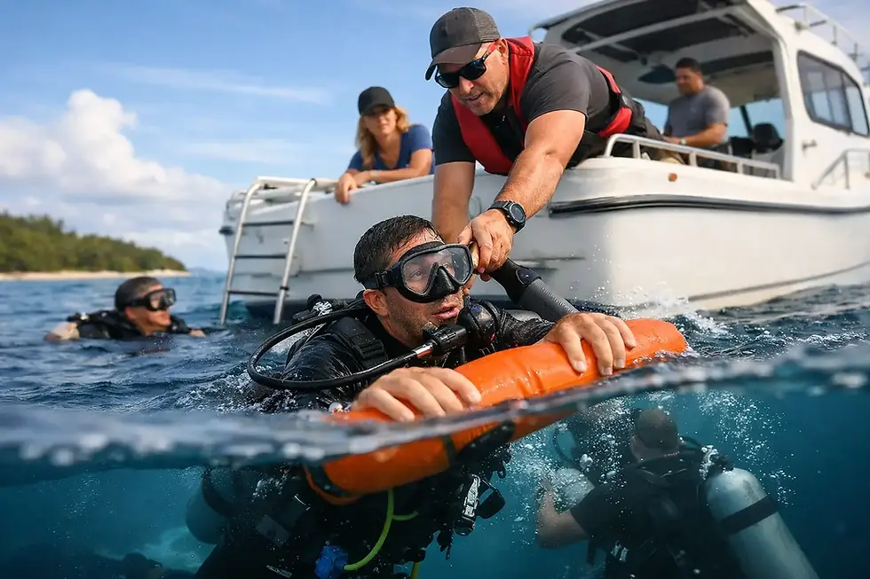 Case Study: Dive Trip Rescued by an Agent