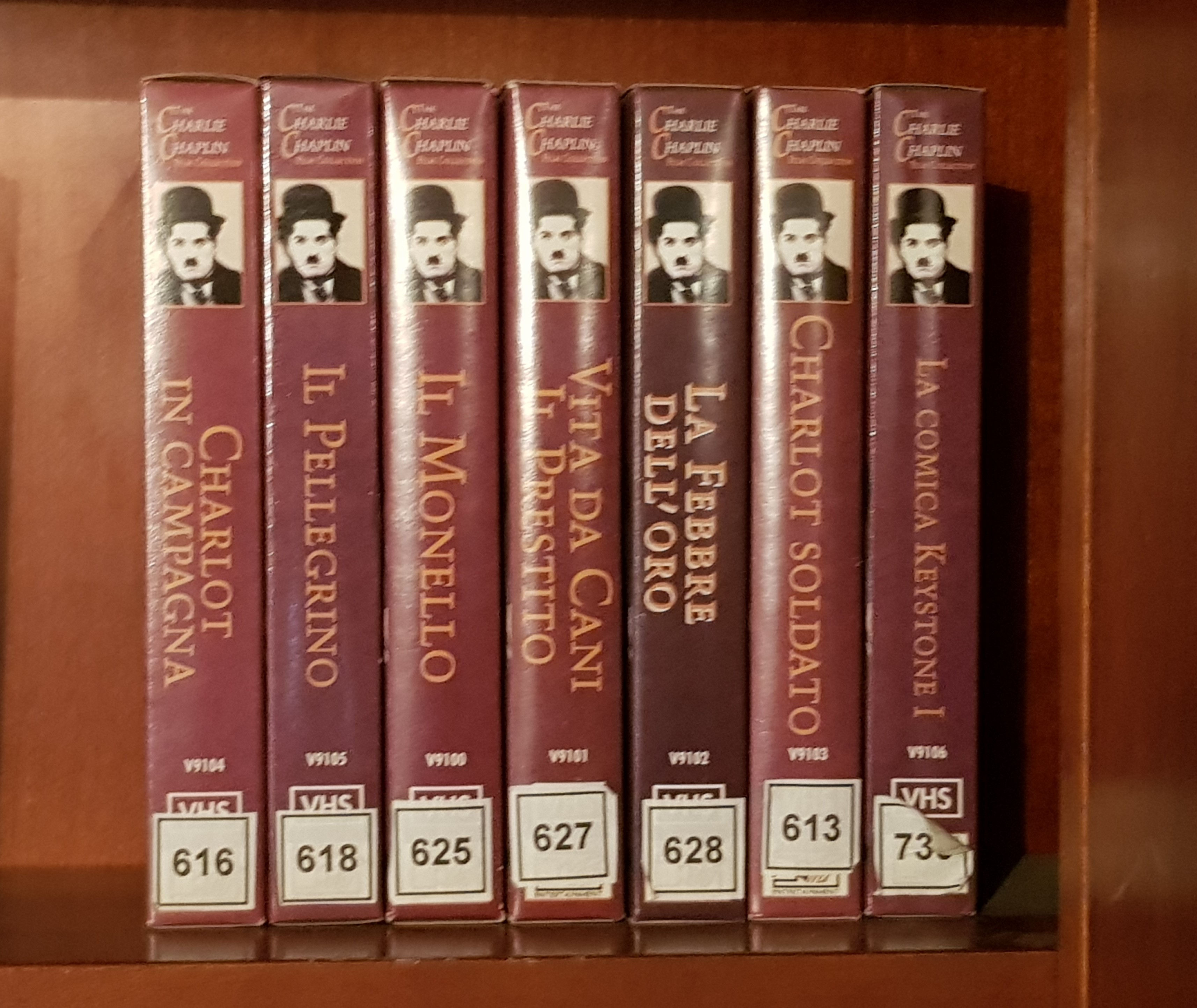 Videocassette VHS "CHARLIE CHAPLIN"
