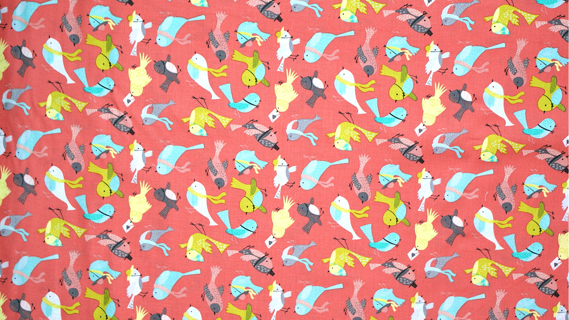 Baumwolle Camelot Fabrics /H.Rosas-It's a Bird's Life