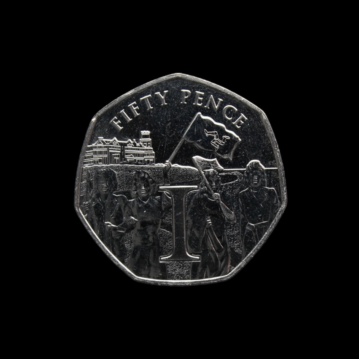 2020 Isle of Man 50p - Victory Set - Letter I - UNC