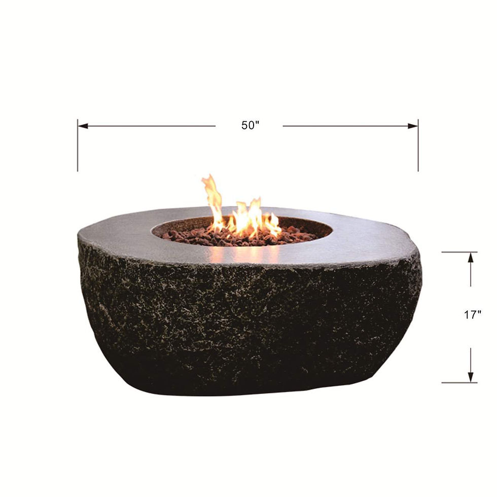Thumbnail: Elementi Fiery Rock Fire Table - OFG147