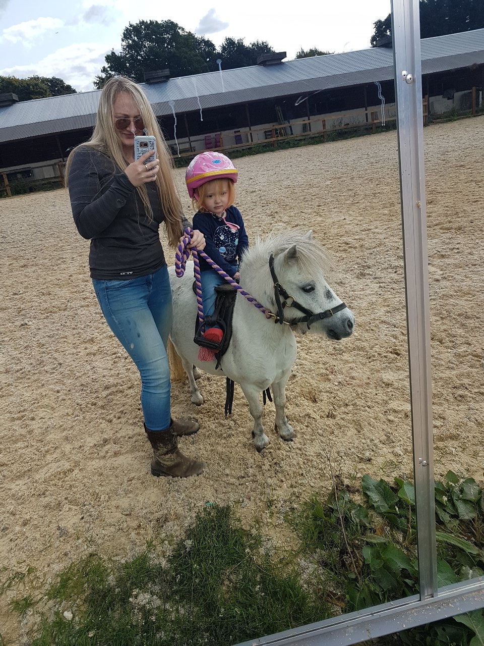 Aoife, Mummy & Bubbles