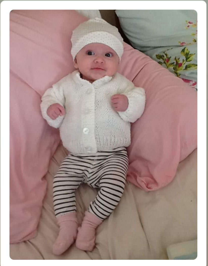 Effie as a baby