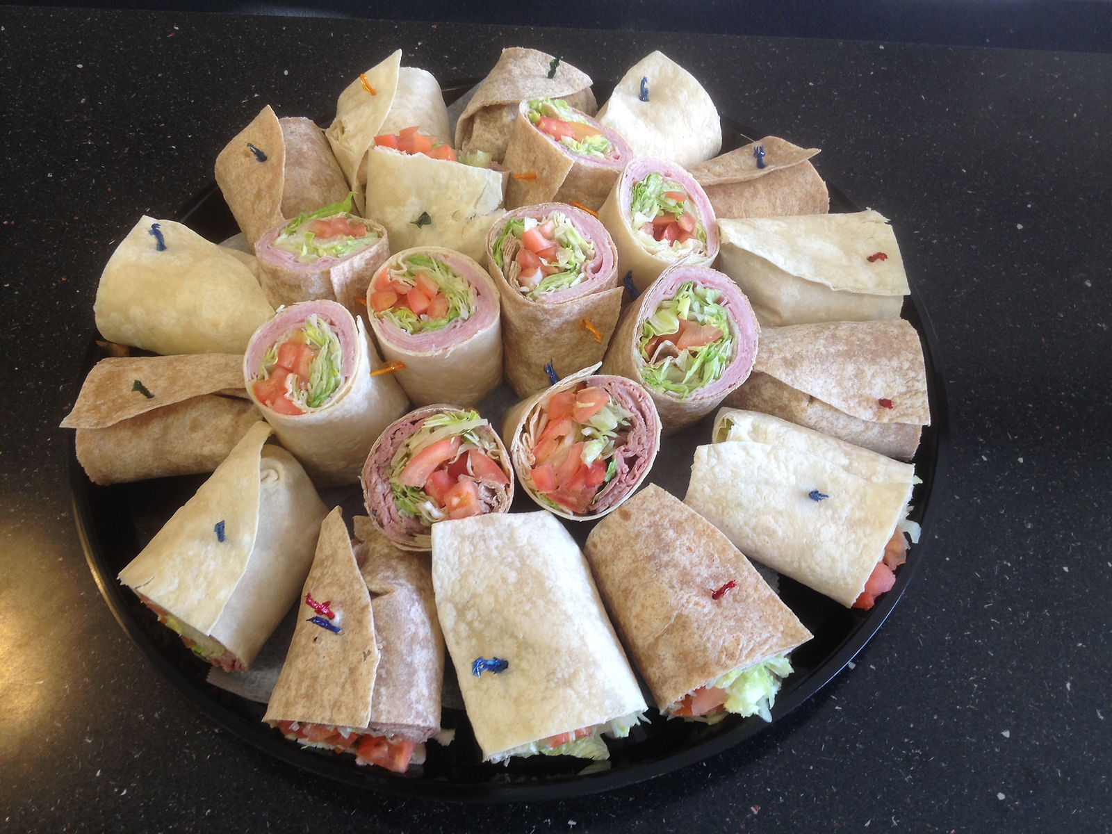 Sandwich Roll-Up Platter