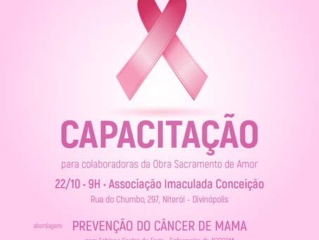 PALESTRA SOBRE PREVENÇÃO DO CÂNCER DE MAMA