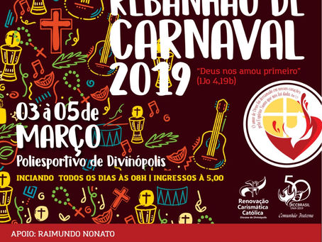 REBANHÃO 2019: PROGRAMAÇÃO E ESCALAS