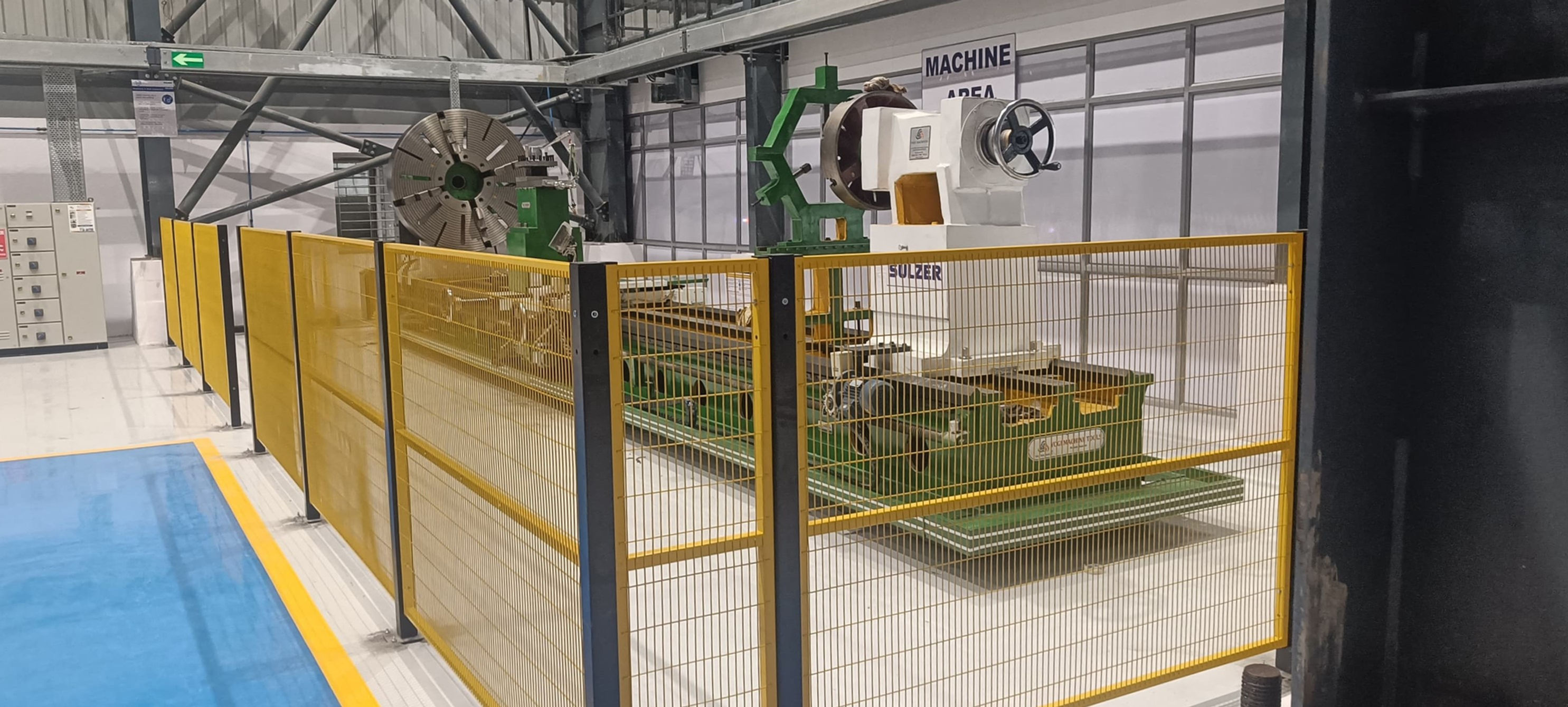 machine safety fence