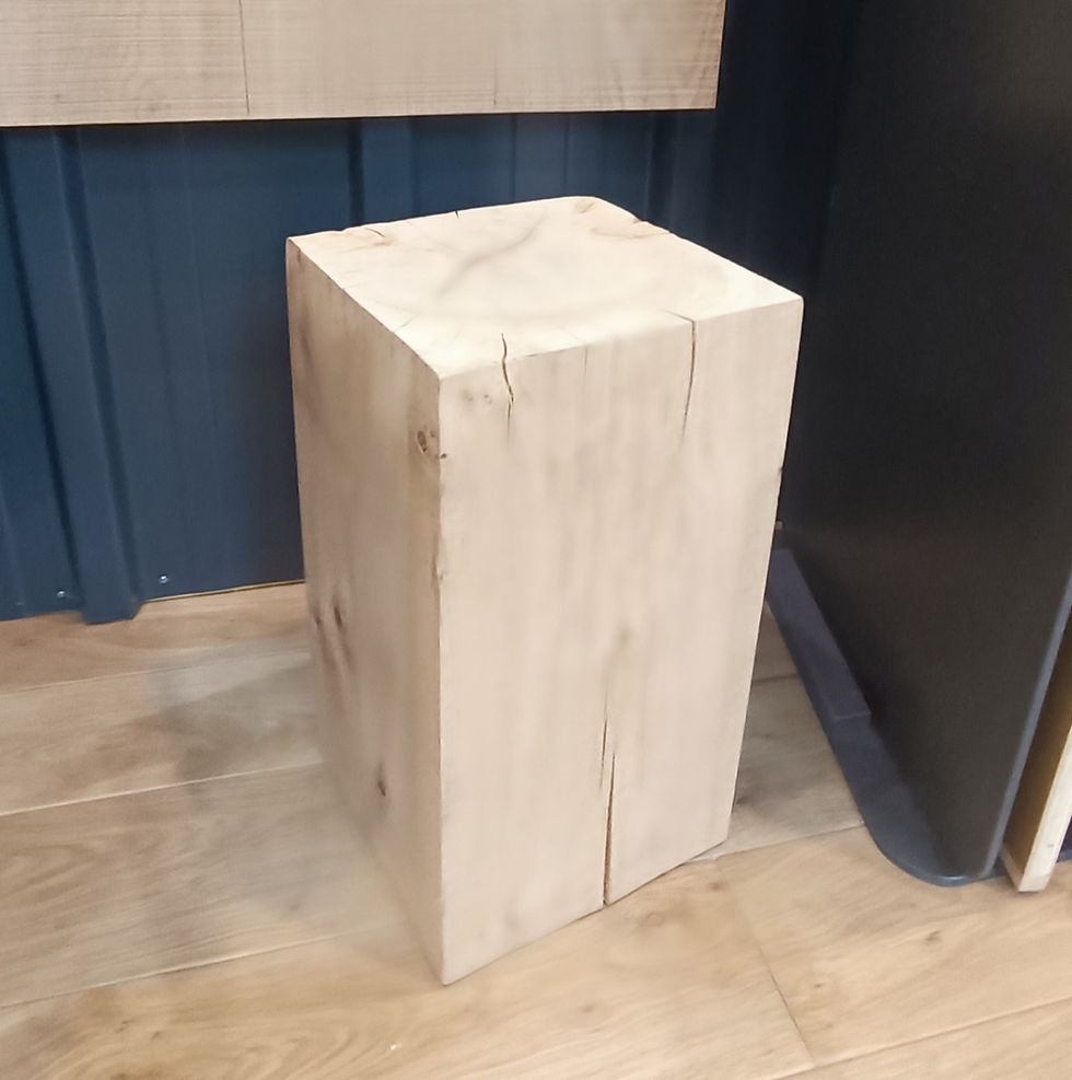 tabouret chène
