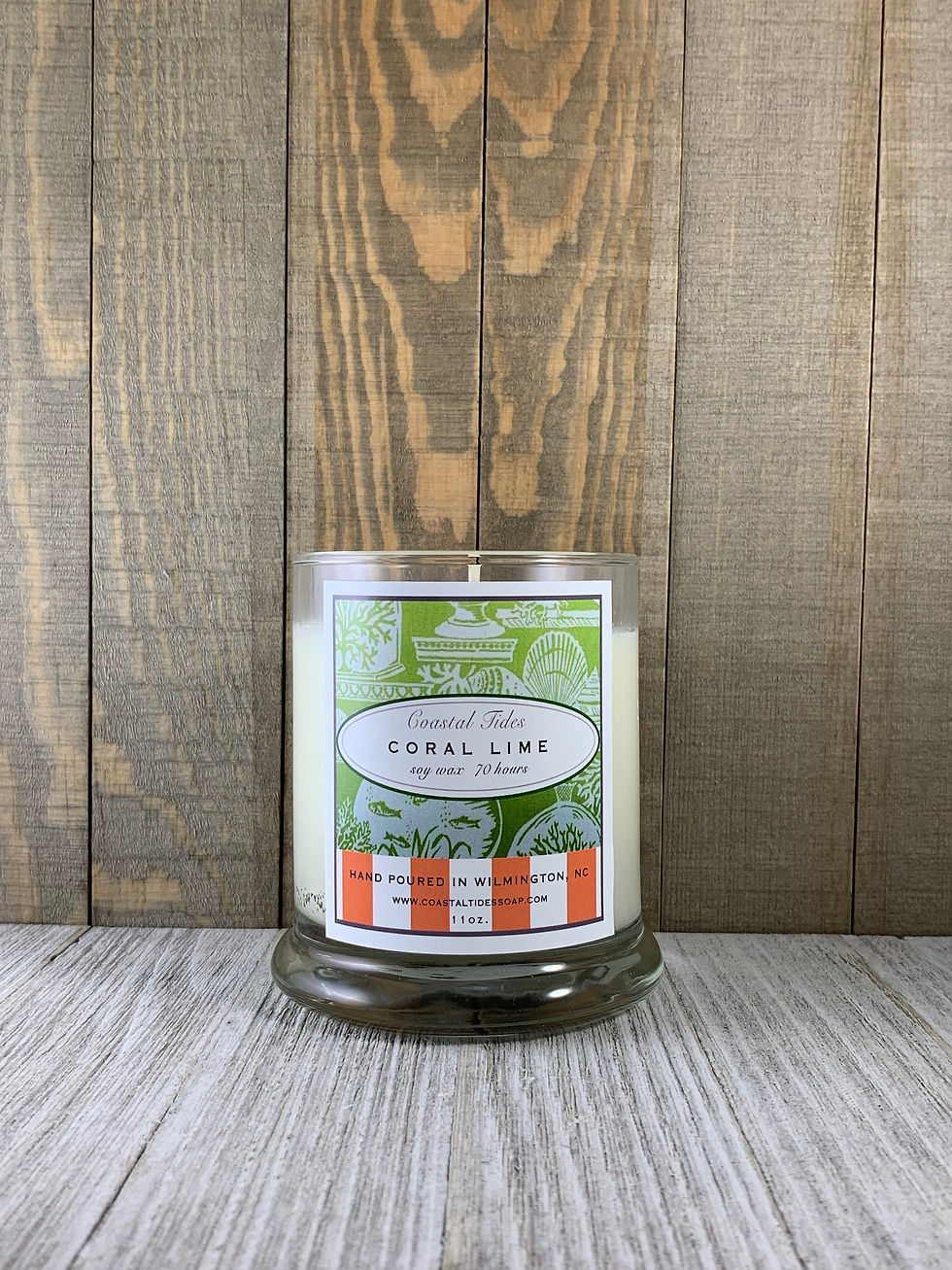 Thumbnail: Coral Lime Soy Candle 12 oz