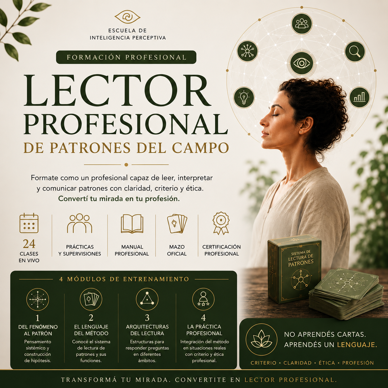 Inteligencia Perceptiva - Nivel 3: Lectura de Patrones