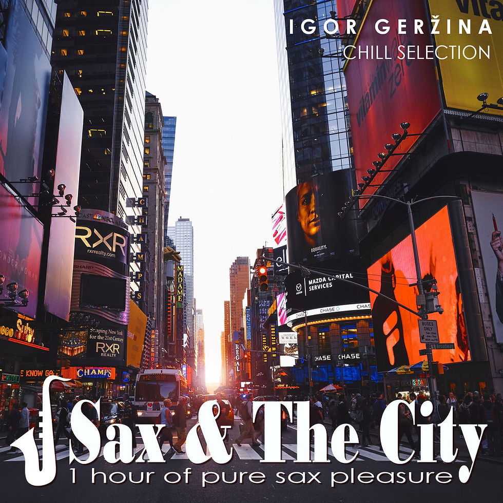 Sax & The City - compilation album 2019