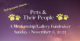 "Pets and Their People" Mediumship Fundraiser