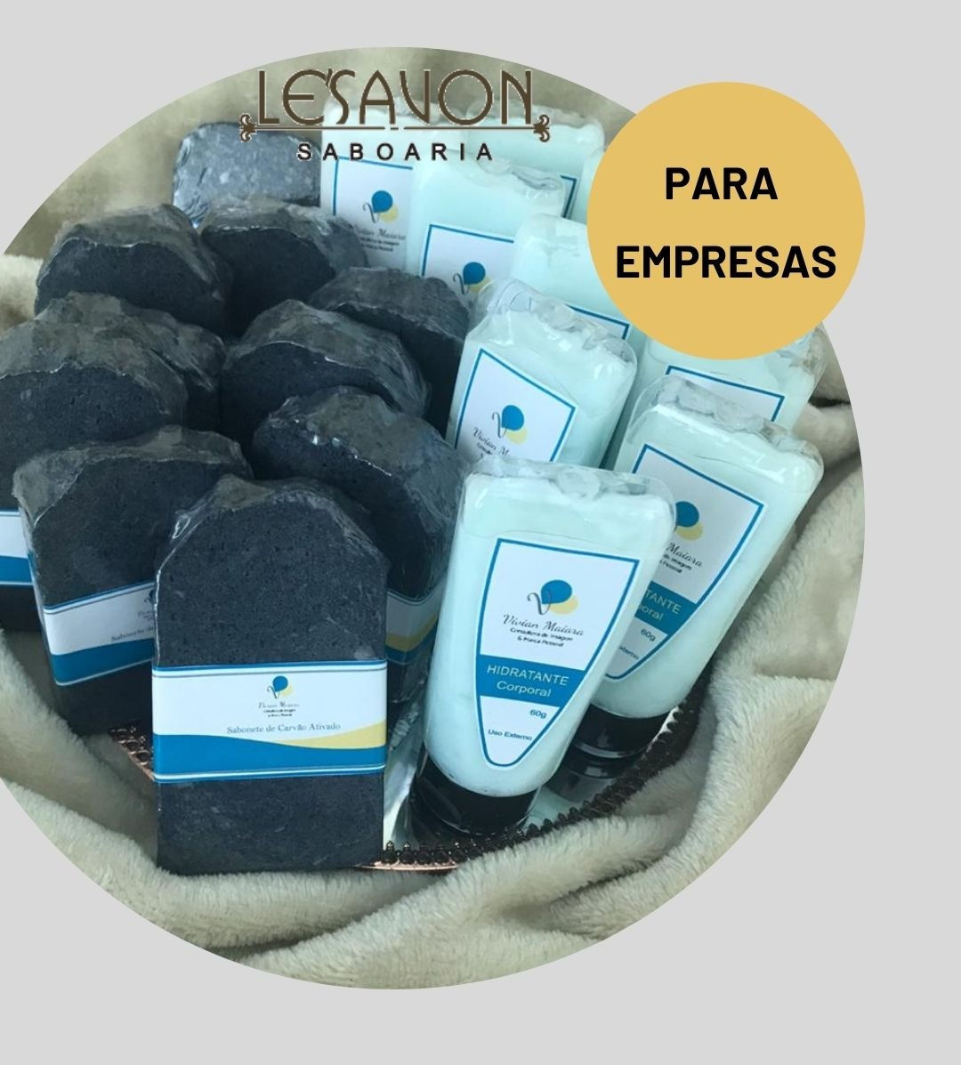 Sabonete de Carvão Ativado e Hidratante Corporal