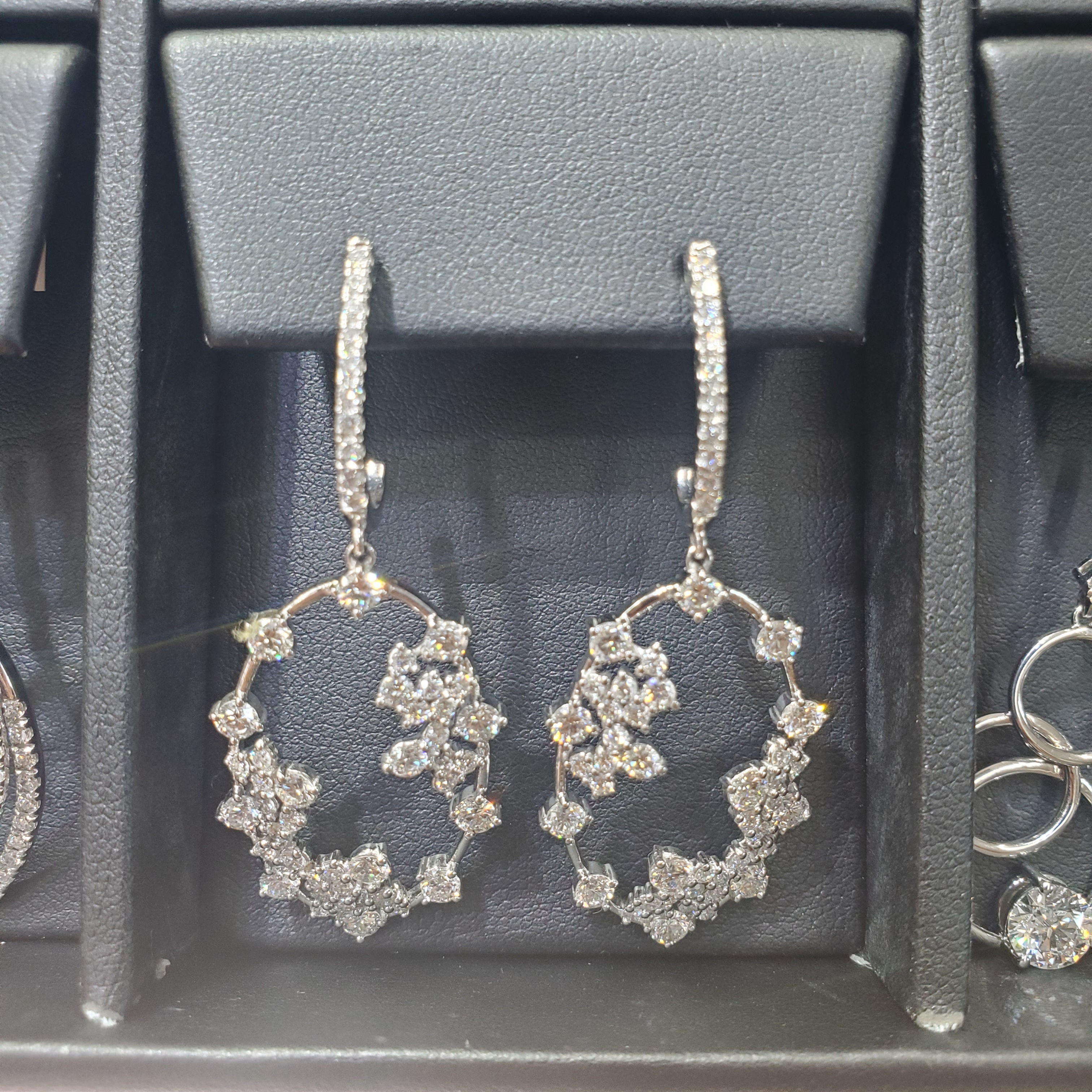 Diamond Drop Dangling Earring